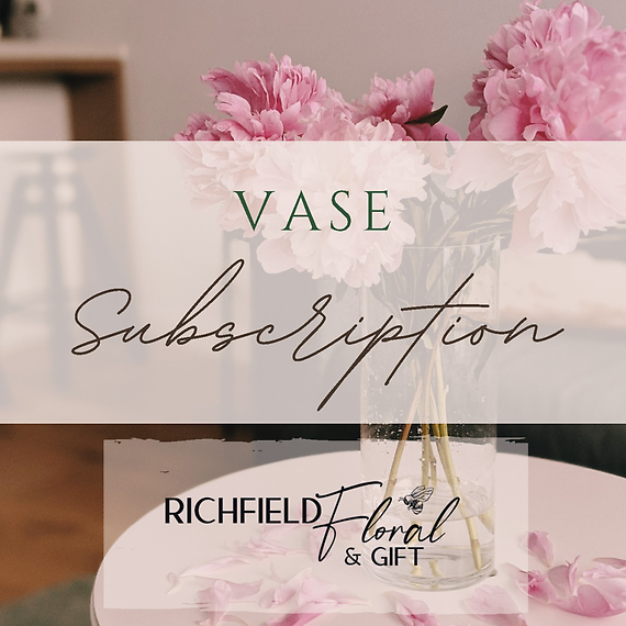Vase Bouquet Subscription