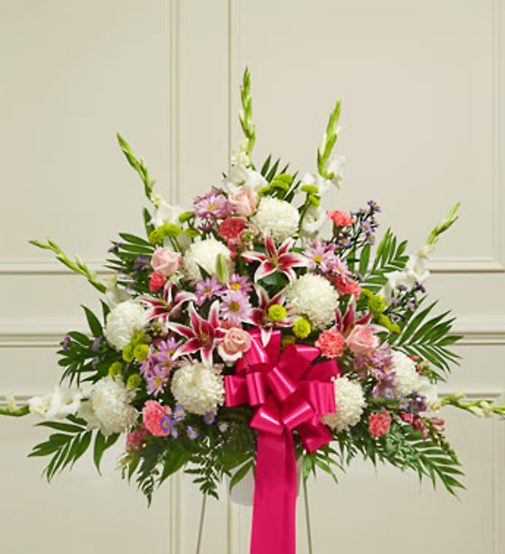 Pastel Sympathy Basket