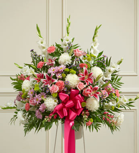 Pastel Sympathy Basket