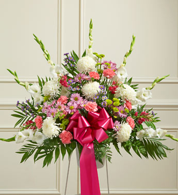 Pastel Sympathy Basket