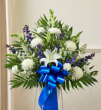 Blue and White Sympathy Basket